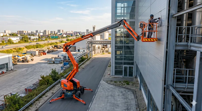 Aerial work platform lithium battery application